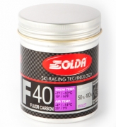 Ультравысокофторовый парафин в виде порошка Solda F40 Carbon фиолетовый