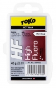 Парафин с высоким содержанием фтора TOKO HF TRIBLOC красный -4 °С до -12 °С