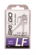 Парафин с содержанием фтора SkiGo LF Violet -1°…-12°C