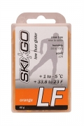 Парафин с содержанием фтора SkiGo LF Orange -5°…+1°C
