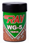 Мазь держания без содержания фтора RAY (Луч) RAY WG-5 TERVA GREEN -5°…-12°C