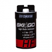 Мазь держания с содержанием фтора SkiGO HF Red +1…-3°С