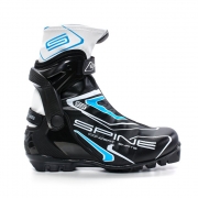 Лыжные ботинки для конькового хода SPINE SNS Concept Skate (черно/синий)
