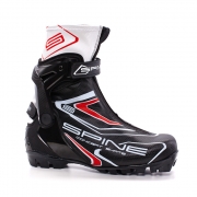 Лыжные ботинки для конькового хода  SPINE NNN Concept Skate (черно/красный)