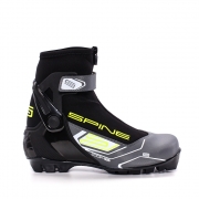 Лыжные ботинки для катания комбинированным стилем SPINE NNN Combi (черный)