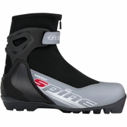 Лыжные ботинки для катания комбинированным стилем SPINE SNS Energy (черно/серый)
