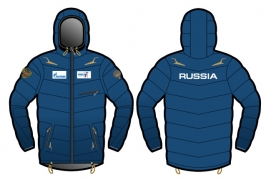 Куртка пуховик KV+ DAKOTA jacket man RBU black/blue