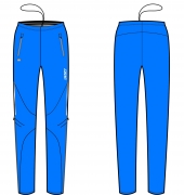 Штаны разминочные  KV+ EXCLUSIVE pants man RBU blue