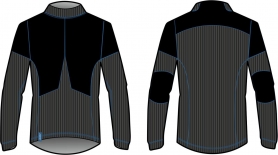 Мужское термобелье кофта KV+ Man JULIER long sleeves shirt pro-wind-tech
