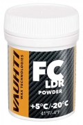 Фторовый порошок для длинных дистанций VAUHTI FC Powder LDR - Long Distanse Racing +5°...-20°С