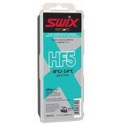 Парафин с высоким содержанием фтора SWIX HF5X Turquoise - 8...-14 °С