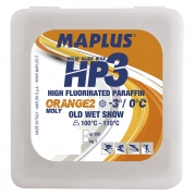 Парафин с высоким содержанием фтора Maplus HP3 Orange 2 Molybdeno Hot Additive 0°…-3°C