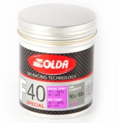 Парафин с высоким содержанием фтора SOLDA  F40 SPECIAL фиолетовый воздух -4°…-14°C /снег -7...-10°C
