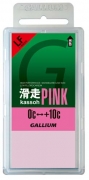 Парафин с содержанием фтора GALLIUM LF Kassoh, розовый +10°...0°C
