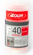 Парафин с высоким содержанием фтора Solda F40 Special красный воздух 0°…-13°C /снег -3...-10°C