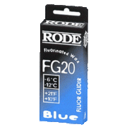 Парафин с содержанием фтора  RODE FG20 Fluoro синий -6°C...-12°C