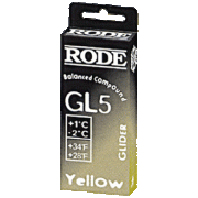 Парафин без содержания фтора RODE Glider GL5 желтый -2°C...+1°C