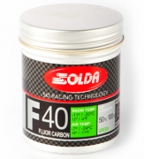 Ультравысокофторовый парафин в виде порошка Solda F40 Carbon зеленый