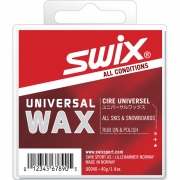 Парафин без содержания фтора SWIX U40 Universal Wax
