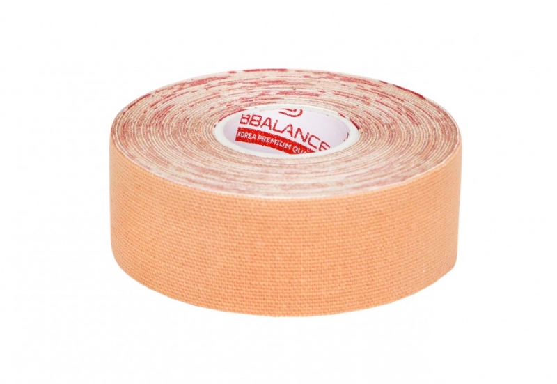 Кинезио тейп BBTape™ 2,5см × 5м бежевый Кинезио тейп BBTape™ 2,5см × 5м бежевый