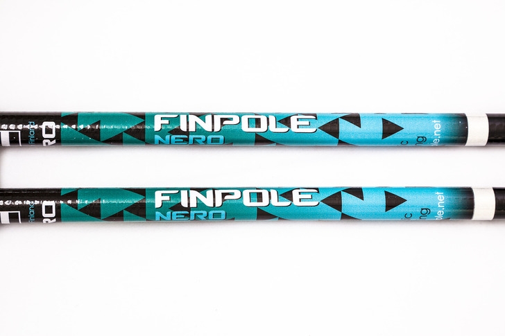 Палки для скандинавской ходьбы Finpole NERO 100% Fiberglass