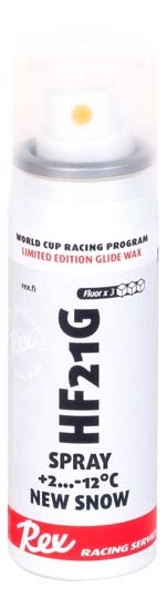 Жидкий парафин с графитом REX Racing Service HF21G Spray +2°…-12°C Жидкий парафин с графитом REX Racing Service HF21G Spray +2°…-12°C
