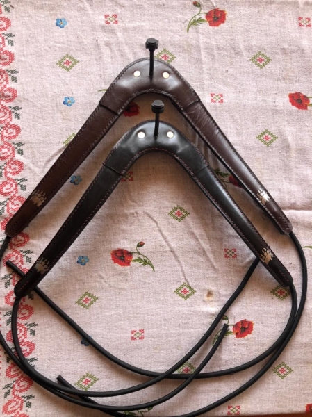 Заплечный ремень для биатлонной винтовки BearPaw (натуральная кожа)