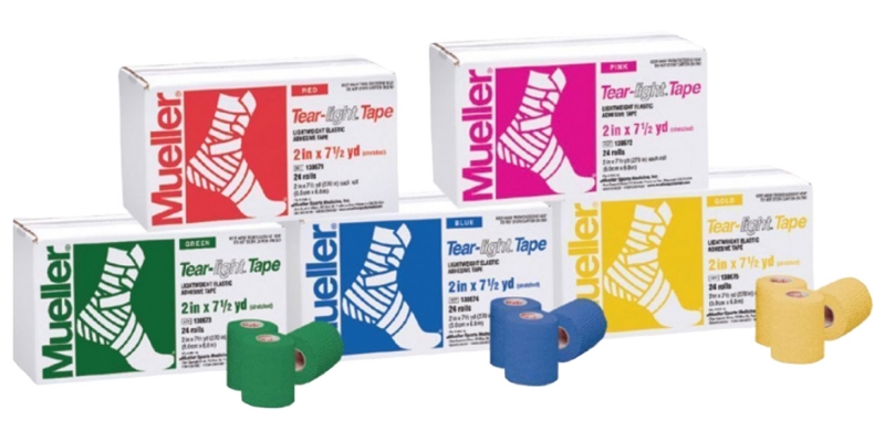 Легко разрываемый тейп Mueller Tear-Light Tape® (5,0см-6,85м) в уп. 24 рул Легко разрываемый тейп Mueller Tear-Light Tape® (5,0см-6,85м) в уп. 24 рул