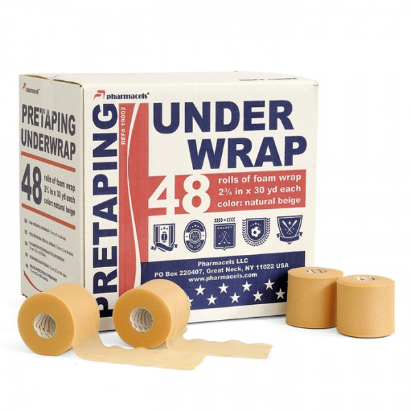 Подтейпник Pharmacels® UnderWrap (6,9см х 27,4м) натуральный, 1/48 Подтейпник Pharmacels® UnderWrap (6,9см х 27,4м) натуральный, 1/48