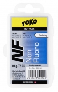 Парафин без содержания фтора TOKO Tribloc NF Hot Wax синий воздух -9°…-30°C /снег -10...-30°C
