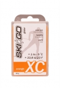 Парафин без содержания фтора SkiGo CH XC Glider Orange +1°...-5°С