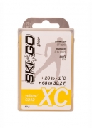 Парафин без содержания фтора SkiGo CH XC Glider Yellow -1°…+20°C