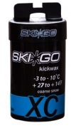 Мазь держания без содержания фтора SkiGO Blue -3°С... -10°С