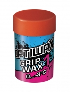 Мазь держания без содержания фтора OPTIWAX Grip wax 1 (0…-3 °С)