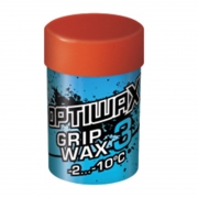 Мазь держания без содержания фтора OPTIWAX Grip wax 3 (-2…-10 °С)