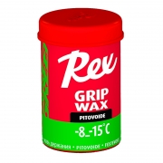 Мазь держания  без содержания фтора REX Grip зелёная -8…-15°С