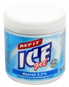 Охлаждающий гель Refit Ice Gel Ментол 2,5% 230мл