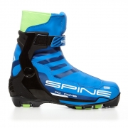 Лыжные ботинки для катания комбинированным стилем SPINE NNN RC Combi (синий/черный/салатовый)