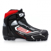 Лыжные ботинки для катания комбинированным стилем SPINE NNN Neo (черно/красный)