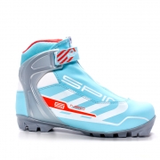 Лыжные ботинки для катания комбинированным стилем SPINE NNN Neo Lady (бирюзовый/белый)