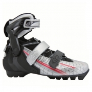 Лыжероллерные ботинки для конькового хода SPINE SNS Pilot Skiroll (черно/серый)