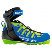 Лыжероллерные ботинки для конькового хода SPINE SNS Skiroll Skate (черный/синий/зеленый)