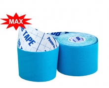 Кинезио тейп BBTape™ ICE MAX 5см × 5м голубой