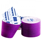 Кинезио тейп BBTape™ ICE 5см × 5м фиолетовый