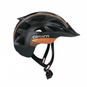 Велошлем Casco Activ 2 black-orange carbonlook
