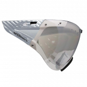 Линза для шлема Casco Visor SPEEDmask Carbonic clear silver flash