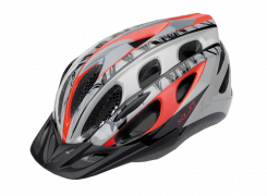 Шлем XLC Bicycle helmet BH-C18 L-XL (54-58cm) red-grey