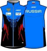 Жилет  KV+ TORNADO vest man petrol/blue/red