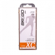Парафин без содержания фтора SkiGo CH XC Glider orange +1°...-5°С
