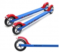 Лыжероллеры для конькового хода KV+ ROLLERSKI LAUNCH SKATE CURVED 60 cm slow wheels